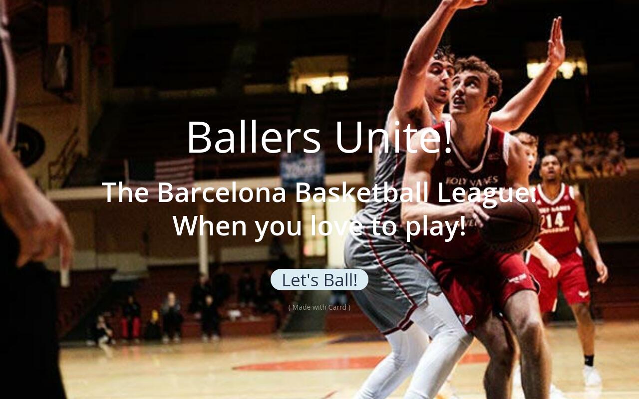 Carrd profile picture for @baller